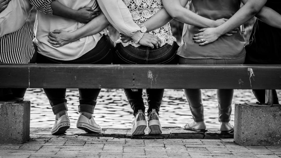 Image of women sitting together