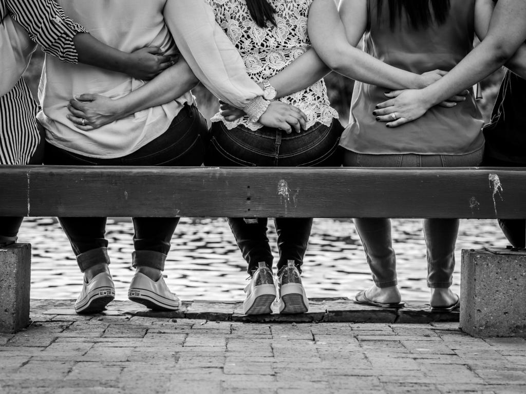 Image of women sitting together